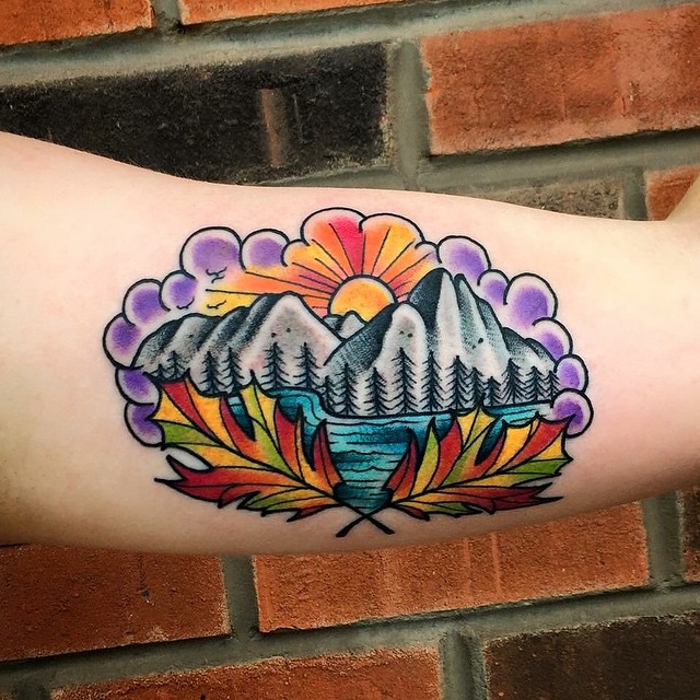 60 Spectacular Mountain Tattoo Designs And Ideas For All A… | Flickr 640_x_640_jpg