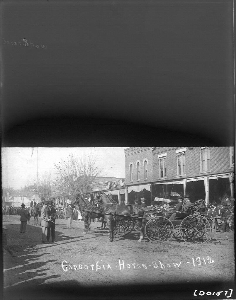 D0157 Concordia Horse Show, 1912 From the State Historical… Flickr