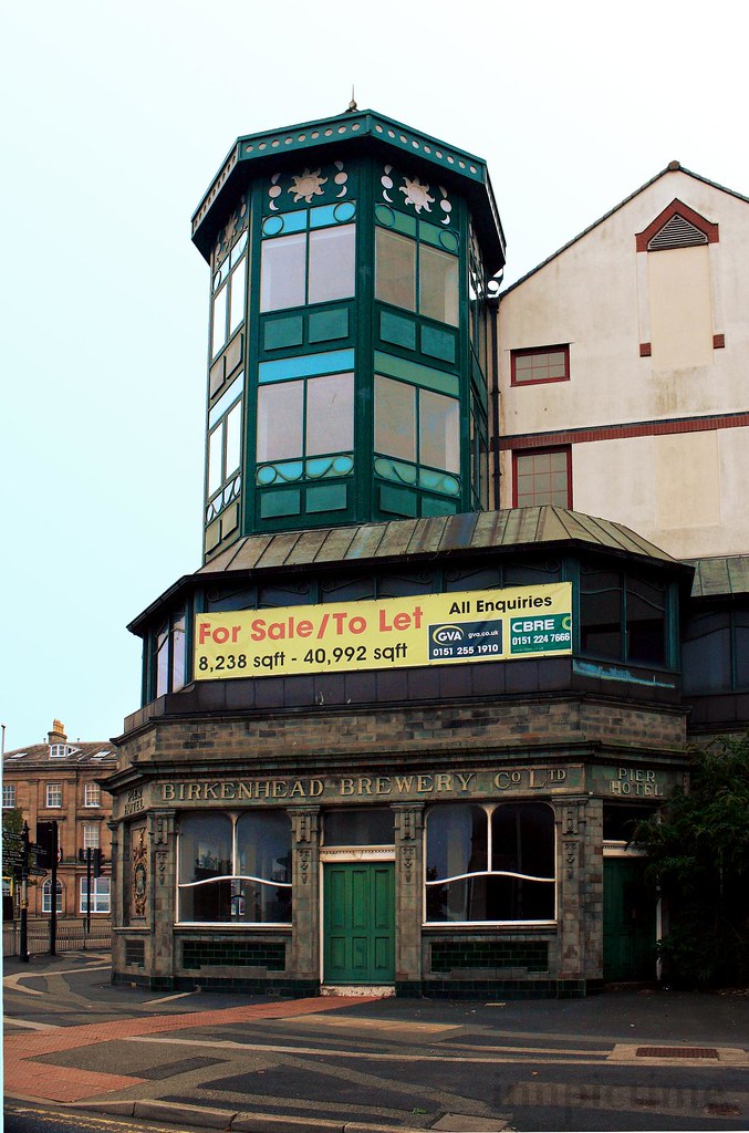 An Extension too far? The former Pier Hotel, Birkenhead Th… Flickr