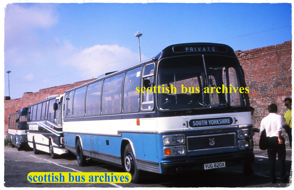 SOUTH YORKSHIRE MOTORS 20 YUG820X YUG820X was a Leyland Ti… Flickr