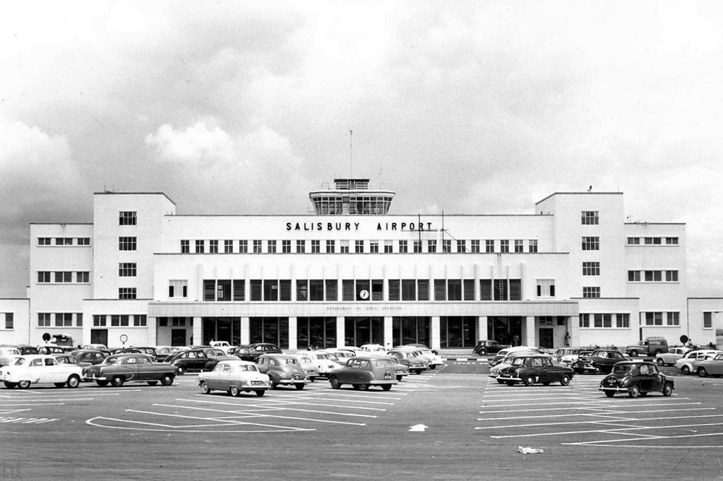 Salisbury Airport, Rhodesia, circa 1962 (now Harare, Zimba… Flickr