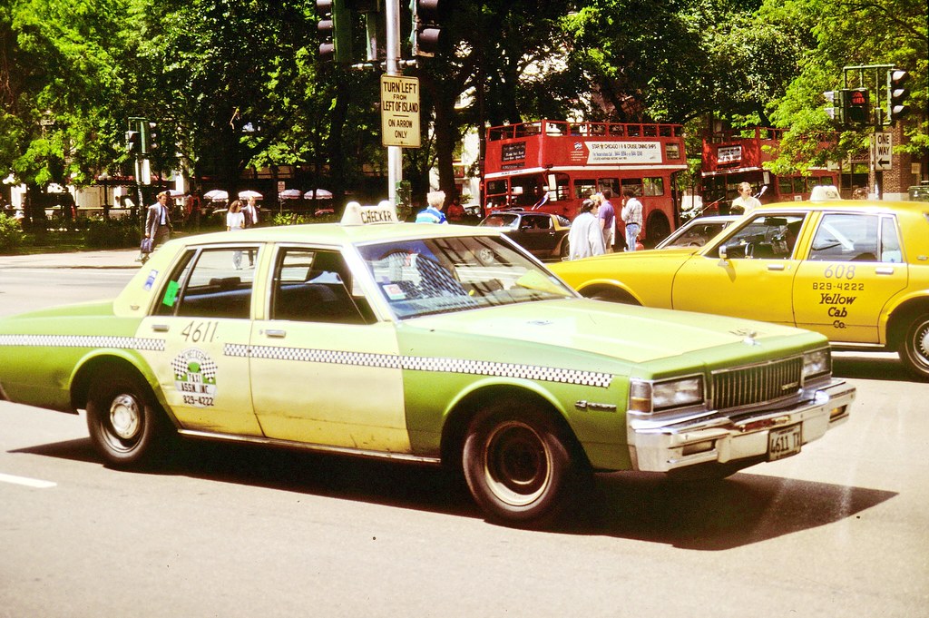 Chevrolet Caprice Taxi in Chicago June 1990 0412 Chicago