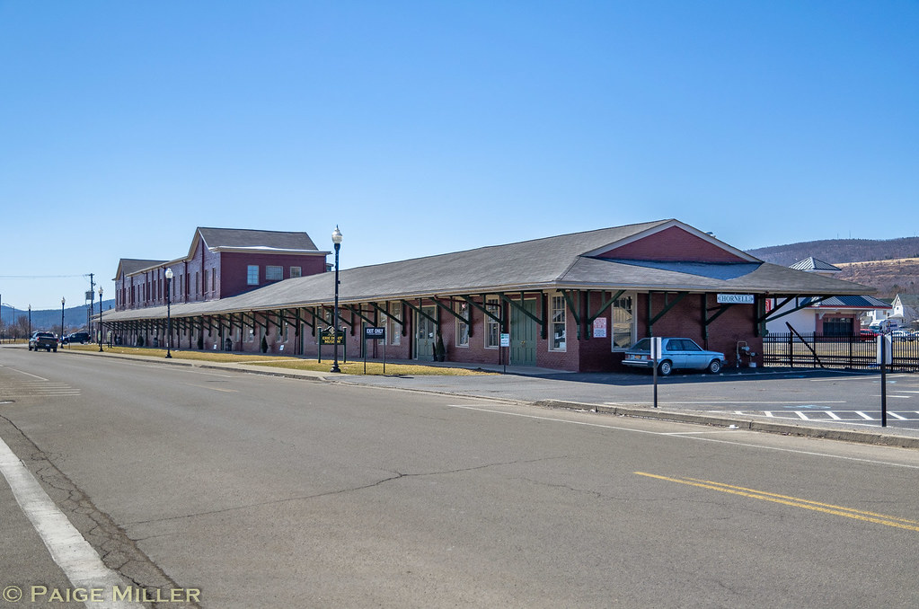 Hornell, NY former Erie Railroad station in Hornell, along… Flickr