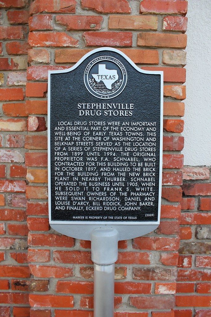 Stephenville Drug Stores, Stephenville, Texas Historical M… Flickr