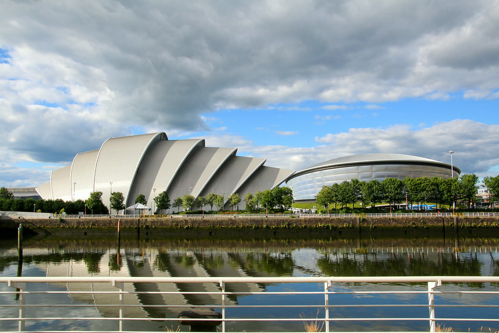 The Clyde Auditorium (The Armadillo) and the SSE Hydro, Gl… Flickr