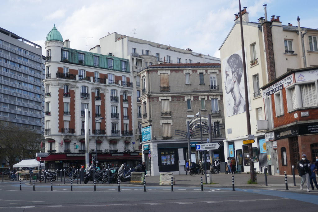 place Jacques Duclos Montreuil Jeanne Menjoulet Flickr