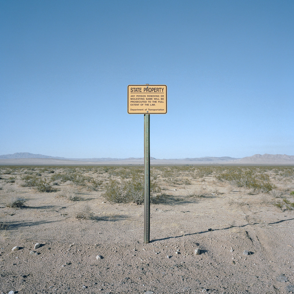 state property. johnson valley, ca. 2014. mamiya 6MF 50mm … Flickr