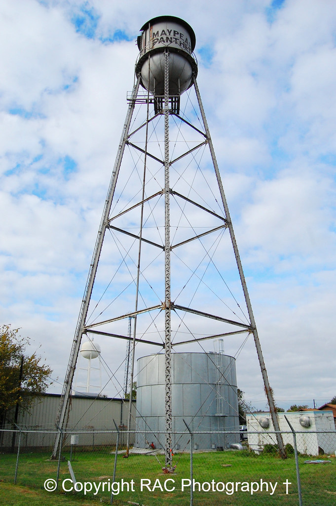 Maypearl Water Tower (No longer in use) Maypearl Tx *Pos… Flickr