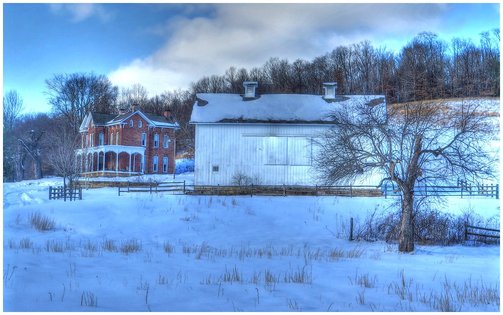 Winter Pennsylvania Farm Land Butler County, PA Jim Hoover Flickr