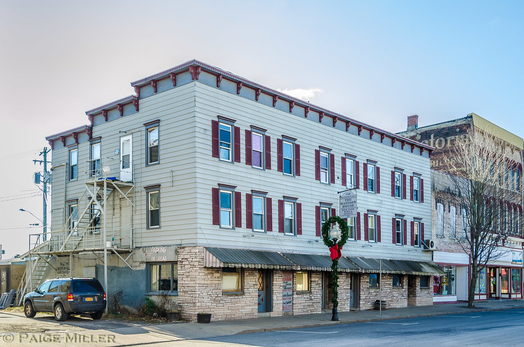 Oneida, NY The Madison House, Circa 1857 Paige Miller Flickr