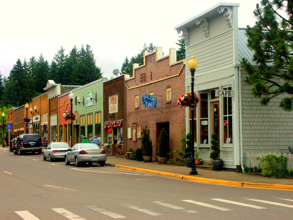 Brownsville, Oregon, Main Street Don Camp Flickr