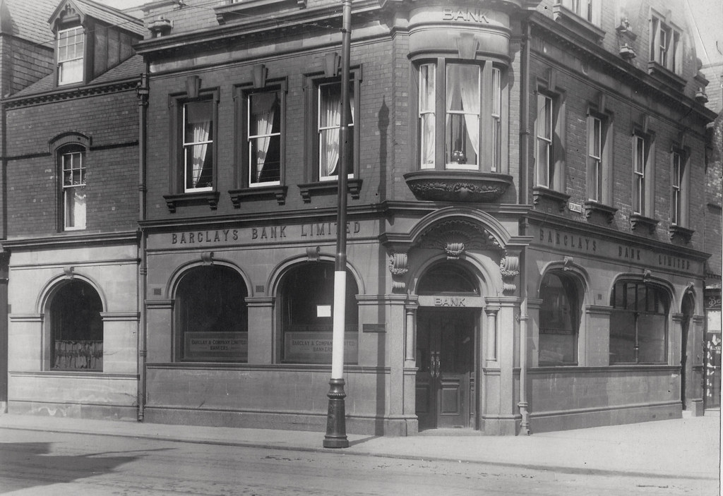 Barclays Bank, Whitley Road. Around 1910. Roger Sheales Flickr