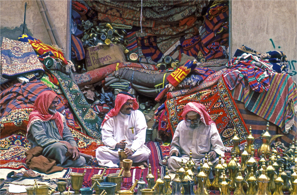 Saudi Arabia Riyadh carpet souk John Langholz Flickr