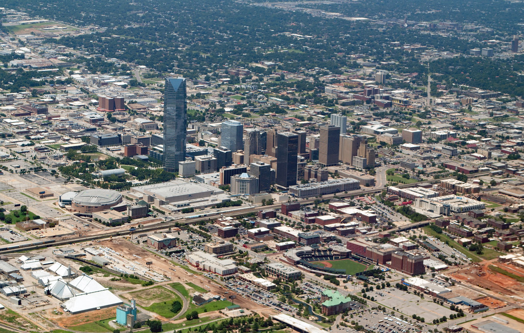 Oklahoma City Preparing to land in OKC stevesheriw Flickr