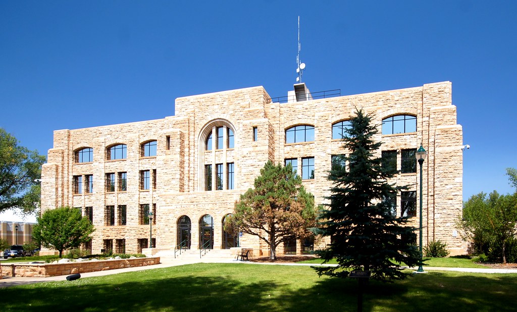 Albany County Courthouse Laramie, Wyoming 1932 Flickr