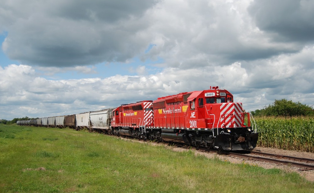 NCRC SD402 2001Ord Turn Nebraska Central Railway’s Ord T… Flickr