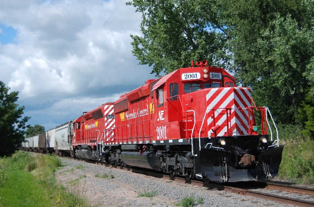 NCRC SD402 2001Ord Turn Nebraska Central Railway’s Ord T… Flickr