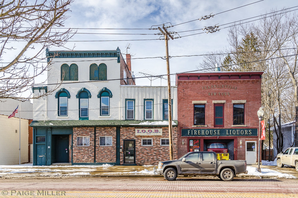Franklinville, NY Commerical buildings, including former f… Flickr