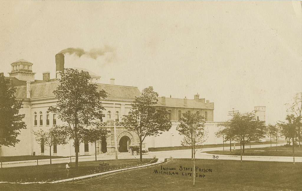 Indiana State Prison, circa 1908 Michigan City, Indiana Flickr