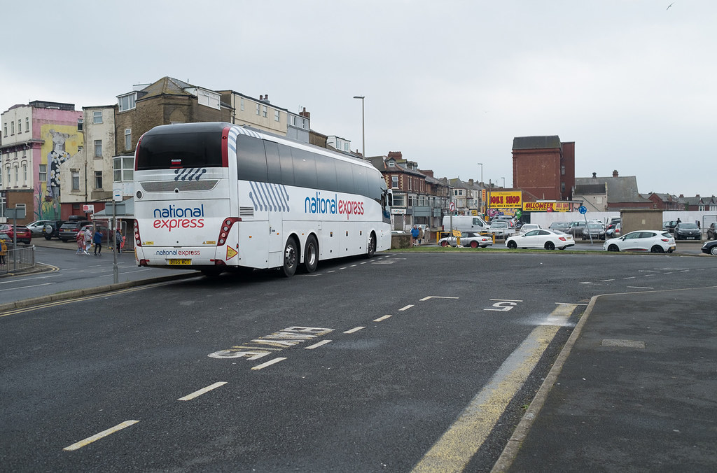 National Express Blackpool coach station Blackpool in colour Flickr
