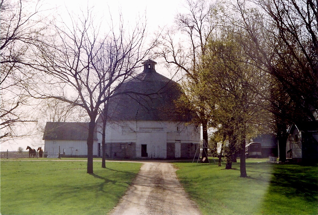 Minnesota, McLeod County, Round Barn (Gone) (4,045) Flickr