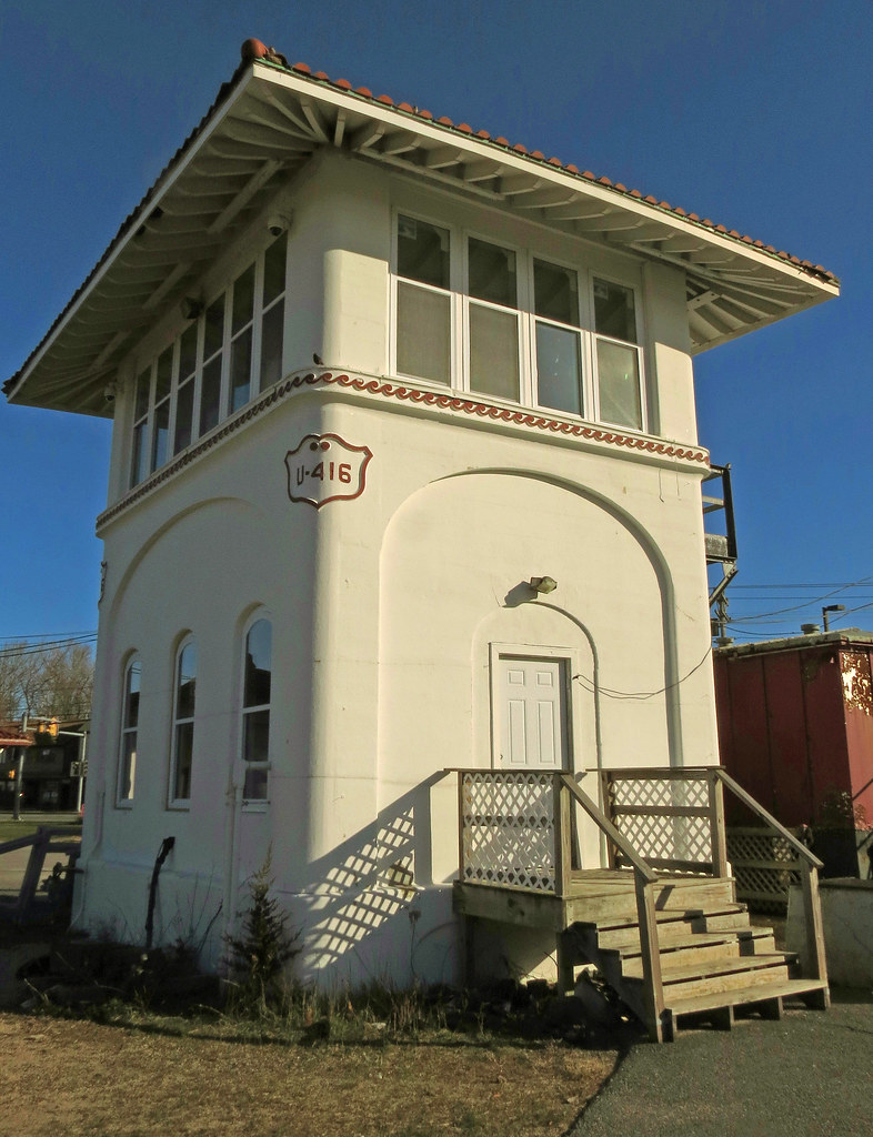 BUZZARD`S BAY RAILROAD TOWER (circa 1911) 0867 NAE 3R Don Sanford