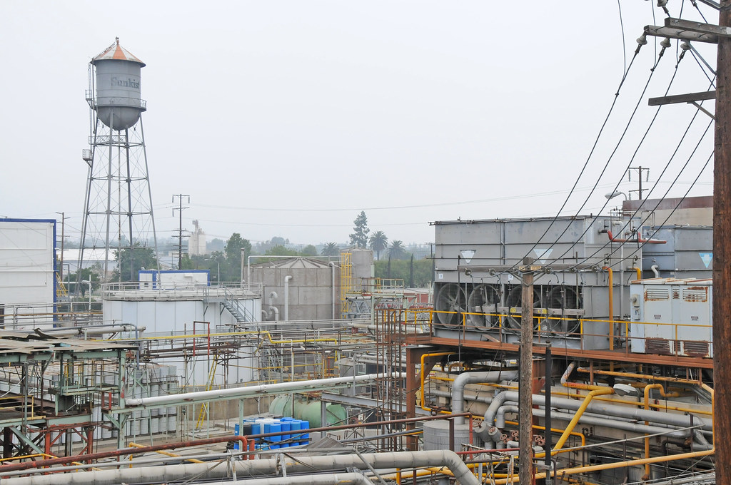 Ontario CA, Sunkist Growers Citrus Processing Plant Flickr