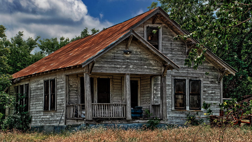 This Old House Located in Walburg, Texas. The sign out by … Flickr