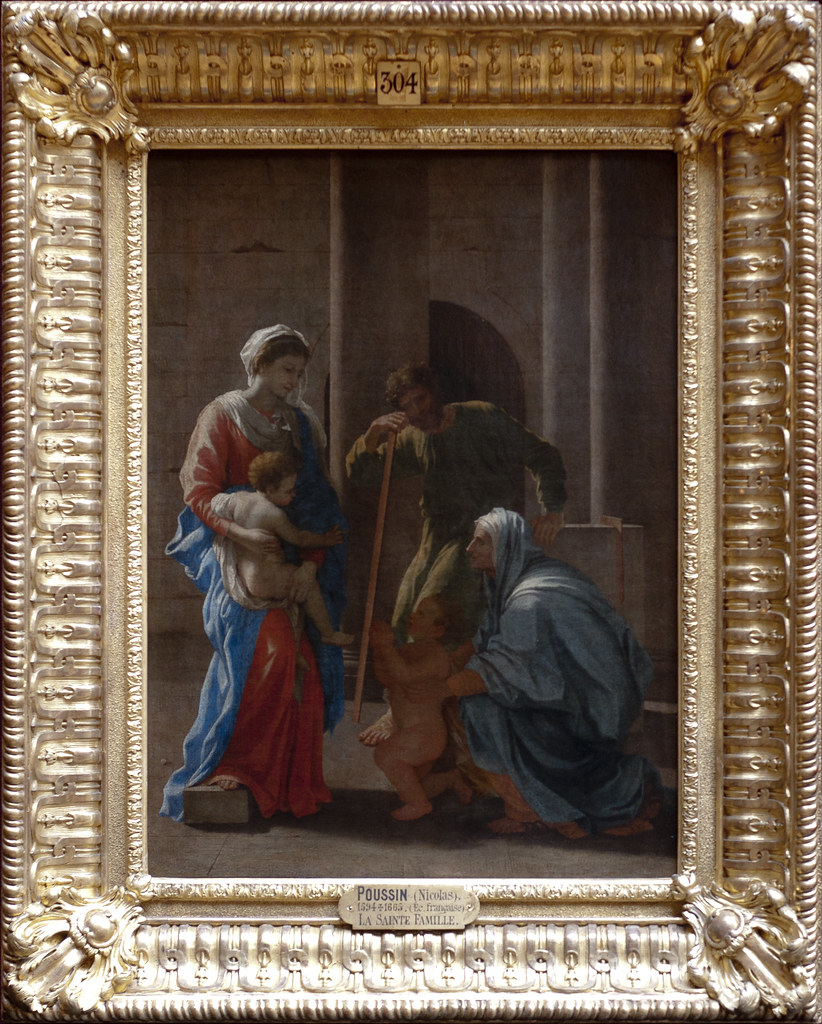 POUSSIN Nicolas 164042 La sainte famille Nicolas POUSSIN … Flickr