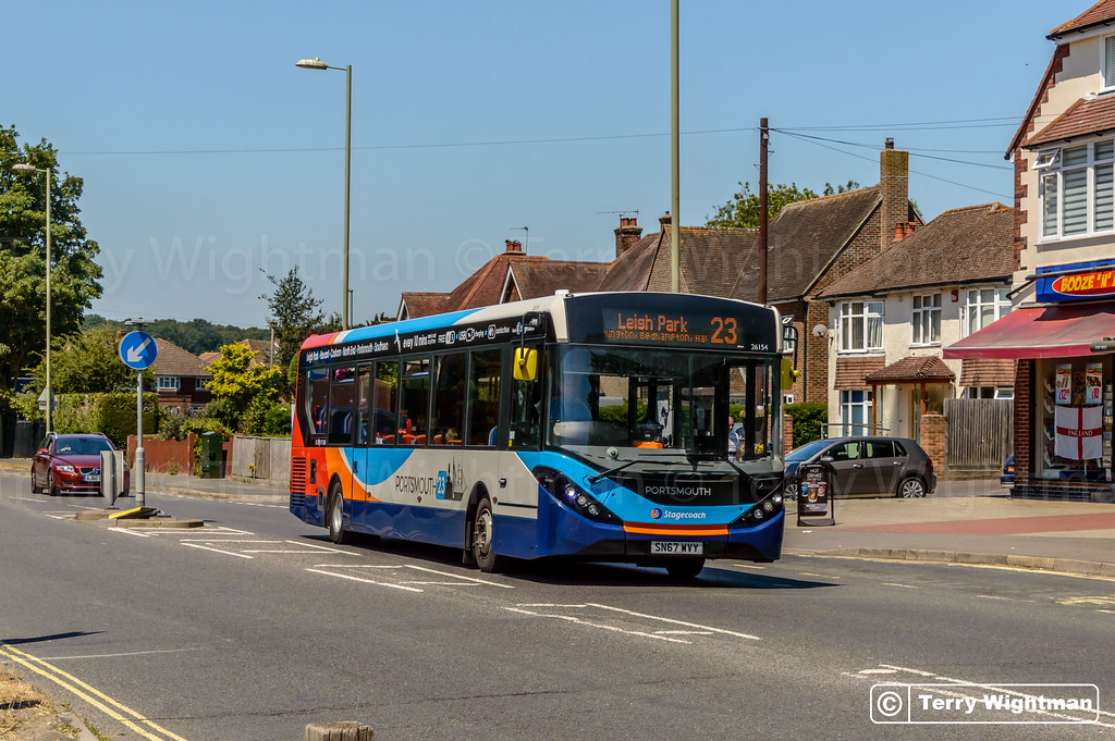 Stagecoach South 26154 SN67WVY Bedhampton Road, Bedhampton… Flickr
