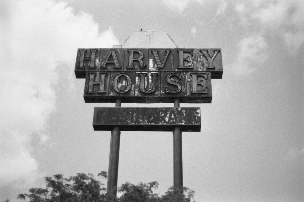 Harvey House Restaurant Sign Wisconsin, USA July 1998 Flickr