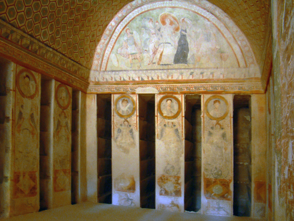 pintura mural interior tumba de los Tres Hermanos en Valle… Flickr