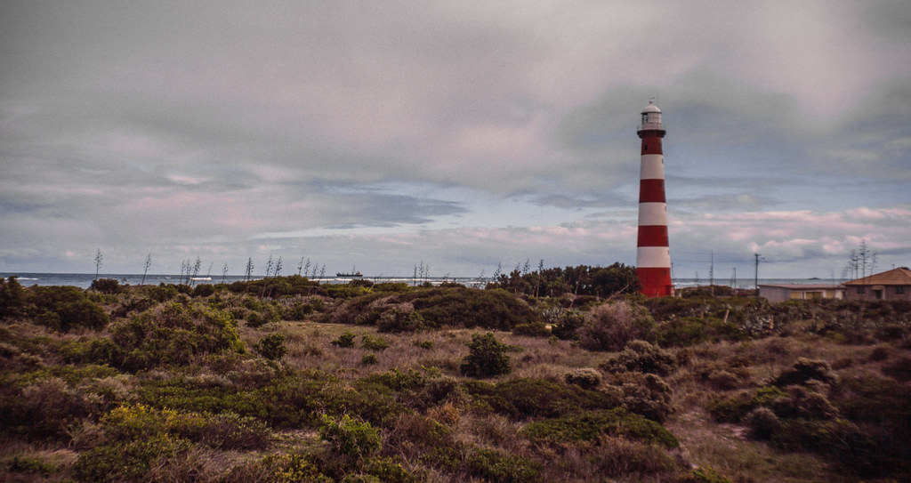 Point Moore Lighthouse in Geraldton A traditional looking … Flickr