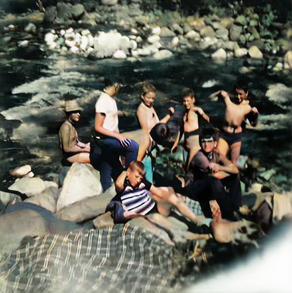 book10012c Camp Potlatch, Howe Sound, BC 1964 Campers posi… Flickr