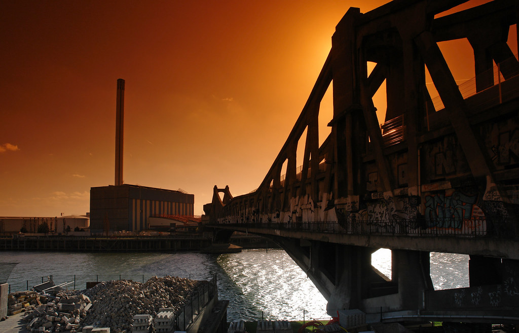 Ivry Charenton industrial bridge 2008 Ivryport landscape … Flickr