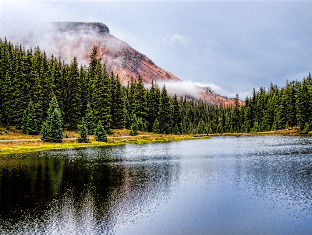 Forest King Mountain The Platoro Reservoir, which collects… Flickr