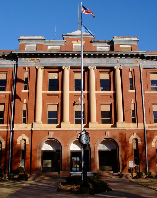 Greer County Courthouse Detail (Mangum, Oklahoma) a photo on Flickriver