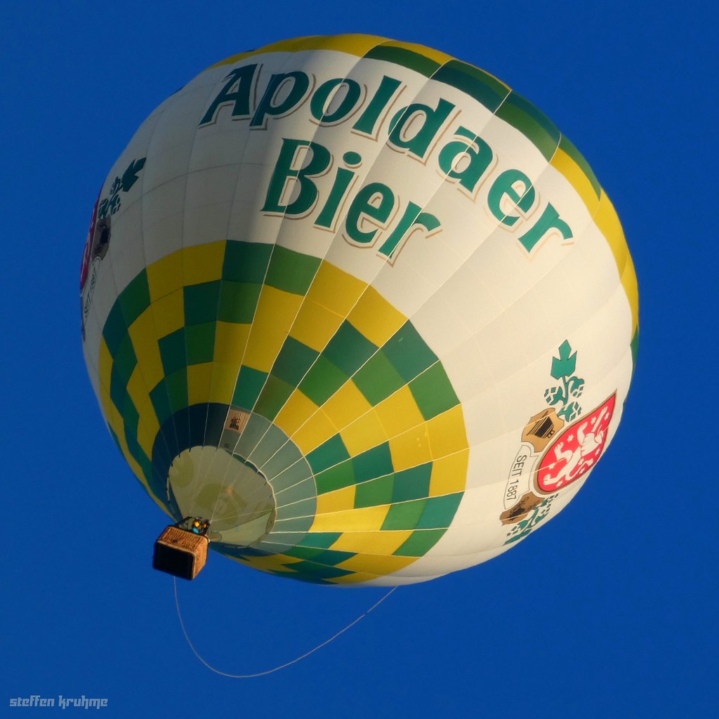 Heißluftballon (hot air balloon) mhhh.... Bier ) (delicio… Flickr
