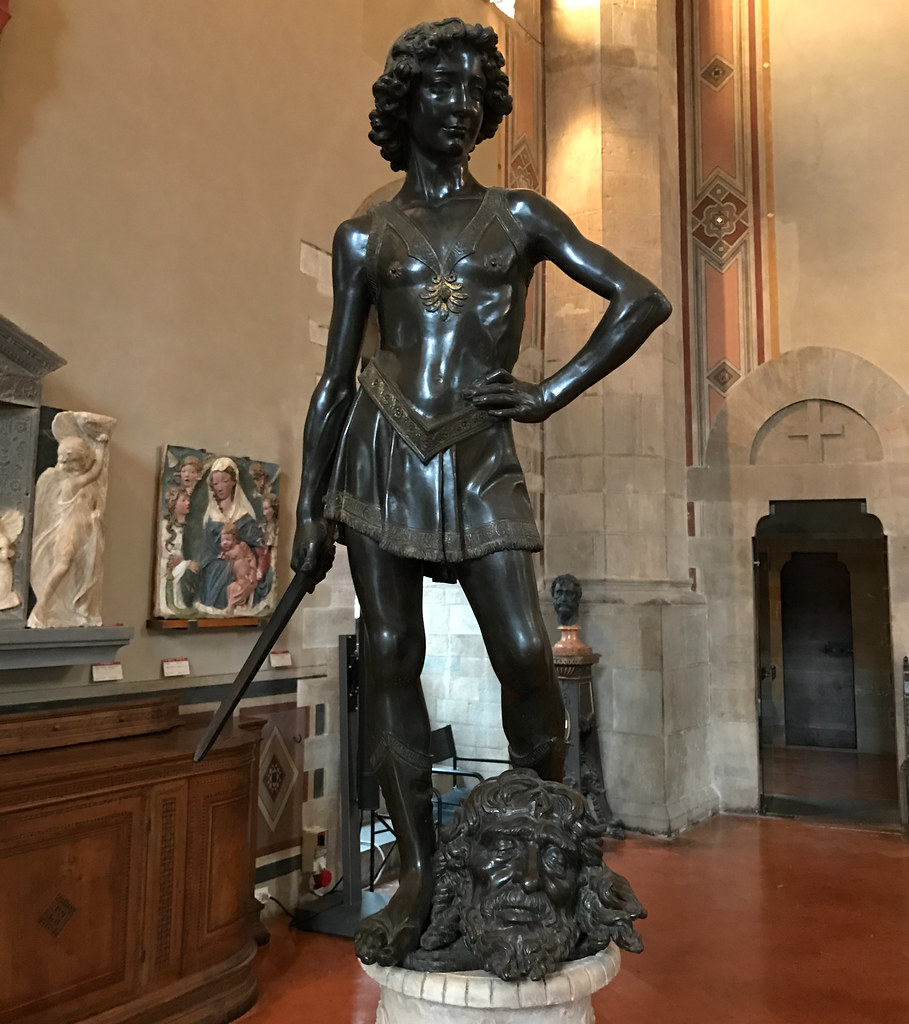David by Verrocchio, Museo Nazionale del Bargello, Florenc… Flickr