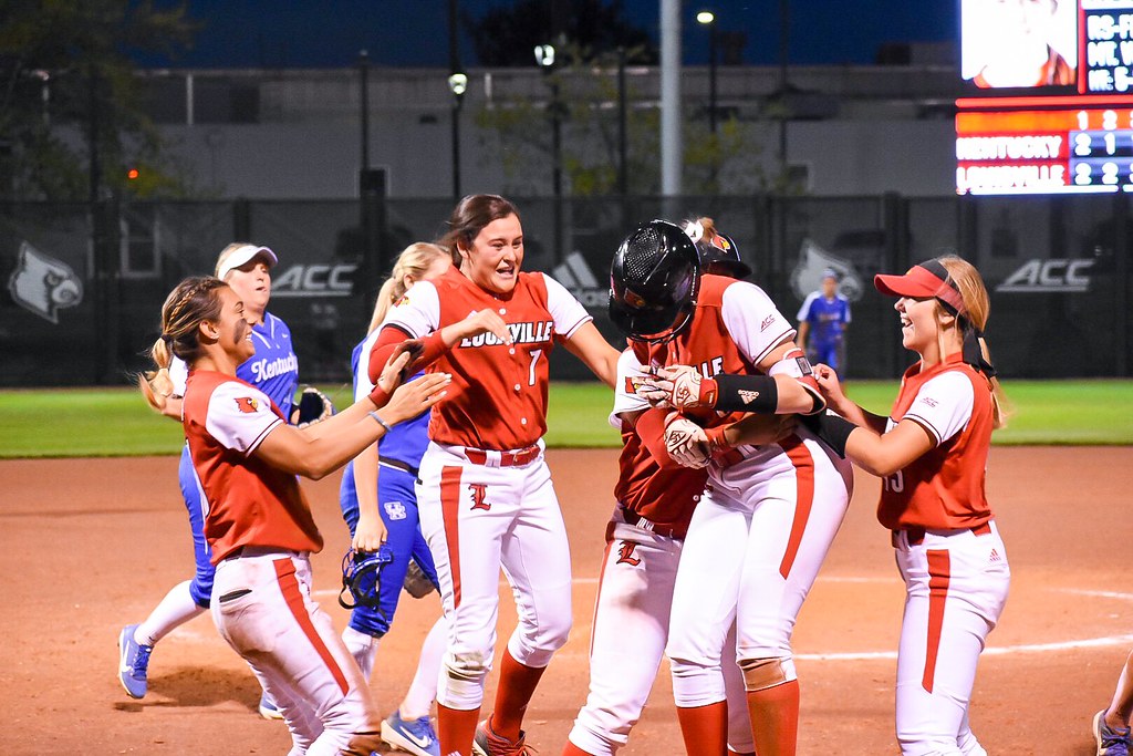 Louisville Softball vs Kentucky. April 17, 2019. Flickr