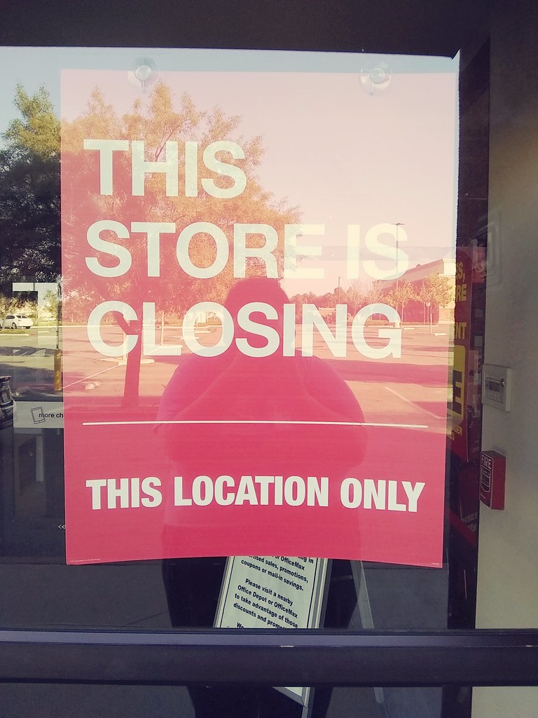 This Location Only Office Depot is closing their Murrieta … Flickr