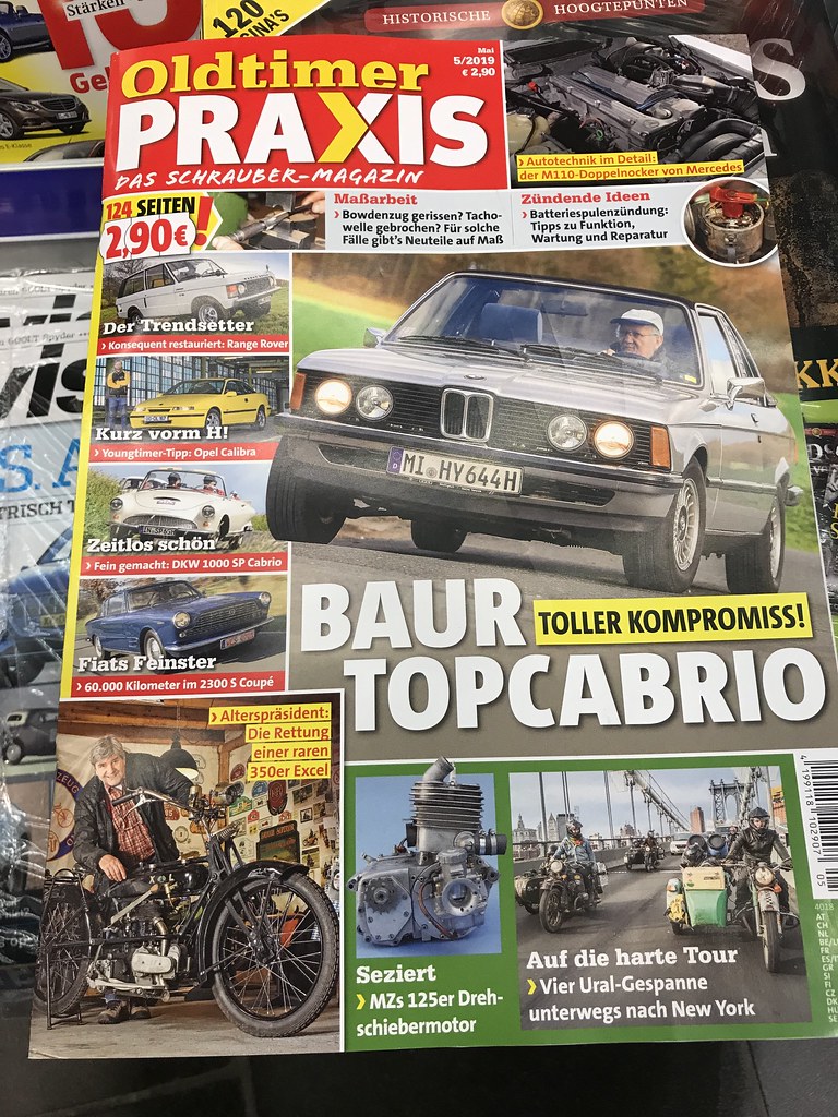 BAUR TC1 in der AutoBild klassik 4/2018