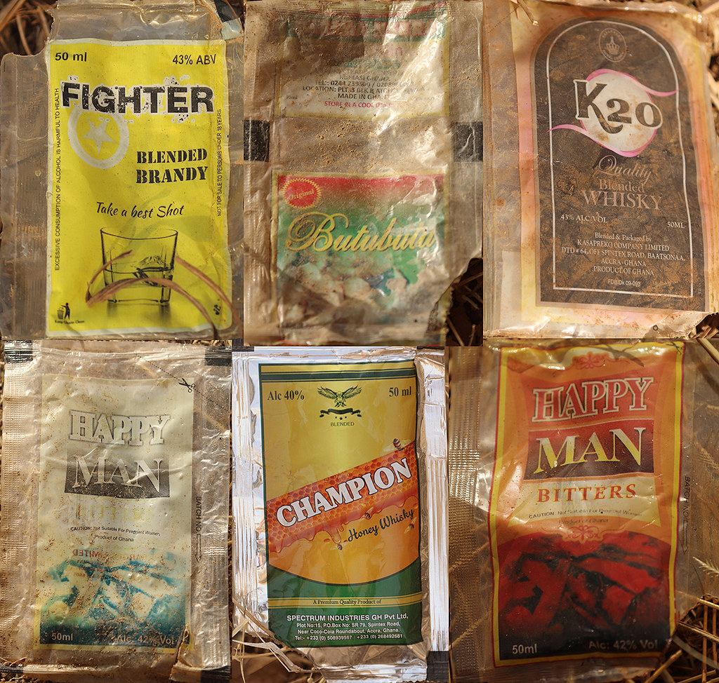 Alcohol sachets Ghana When birding in Uganda last year I c… Flickr