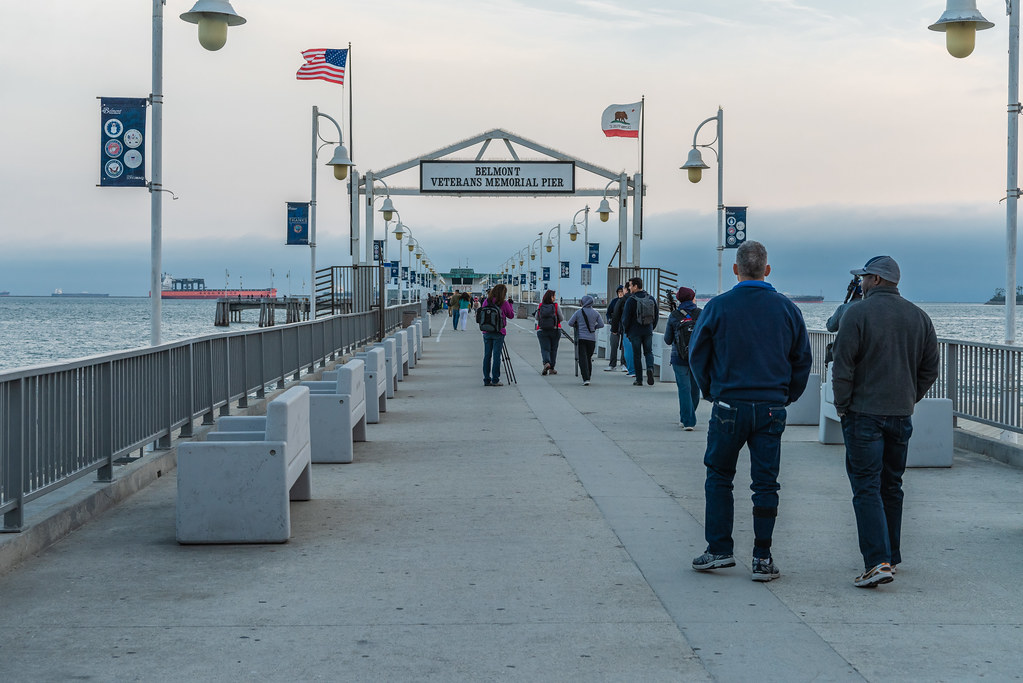 Night Hawks Photo Meetup at Belmont Veterans Memorial Pier… Flickr