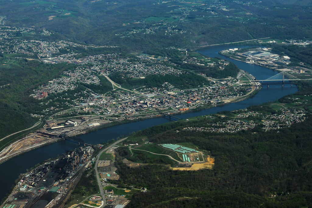 Steubenville Ohio Weirton WV Aerial formulanone Flickr