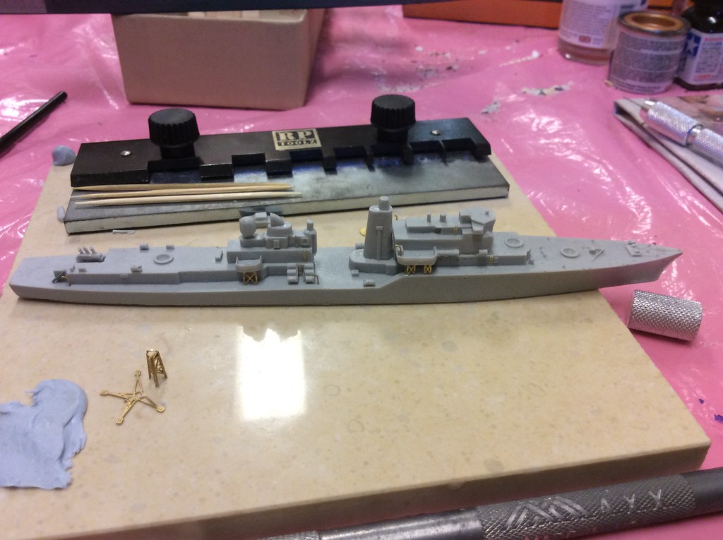 Daring Class Destroyer “HMAS Vendetta” Work in Progress Maritime