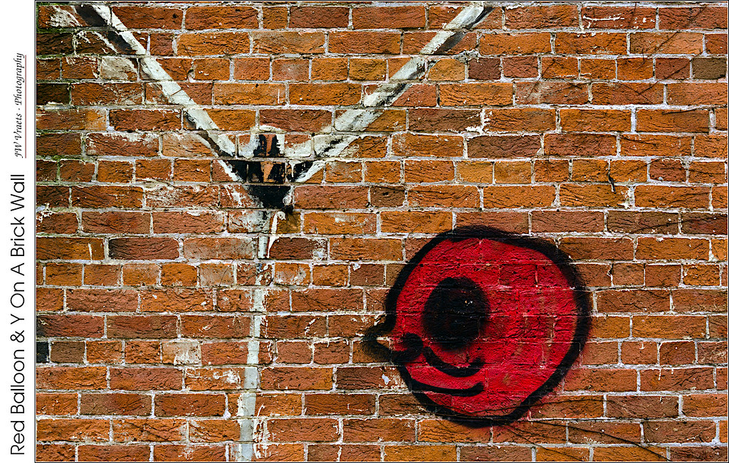Red Balloon & Y On A Brick Wall This is another image from… Flickr