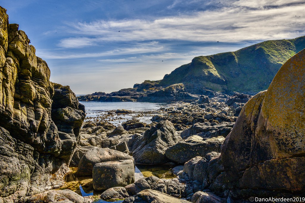 Cove Bay Aberdeen Scotland 14th May 2019 A beautiful h… Flickr