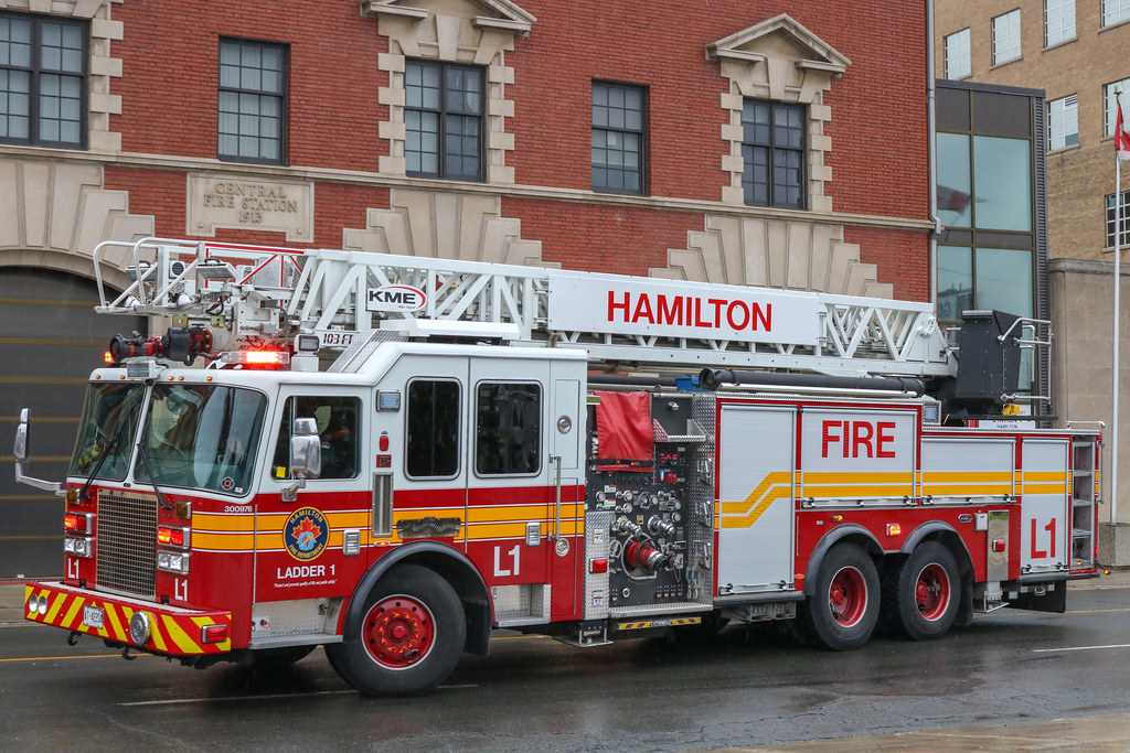 Hamilton Fire Department Ladder 1 (3) (2017 KME Severe Ser… Flickr