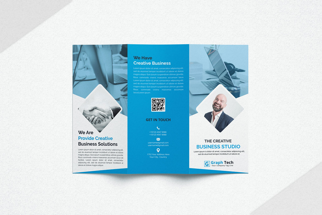 TriFold Brochure This is a Professional Corporate Tri Fol… Flickr